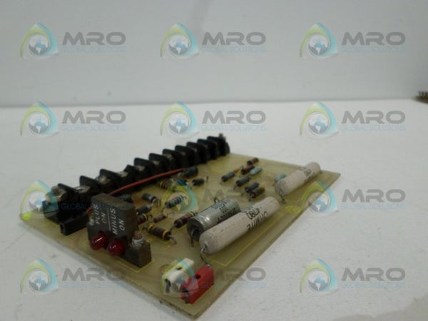 GENERAL ELECTRIC 0183B4413 CIRCUIT BOARD  UNMP