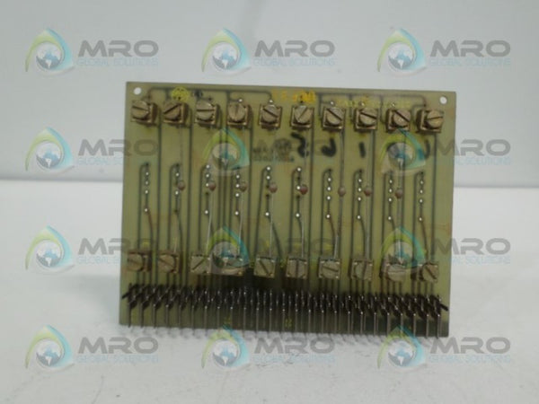 GENERAL ELECTRIC 0207A2500 CONTROL BOARD ASSEMBLY  UNMP