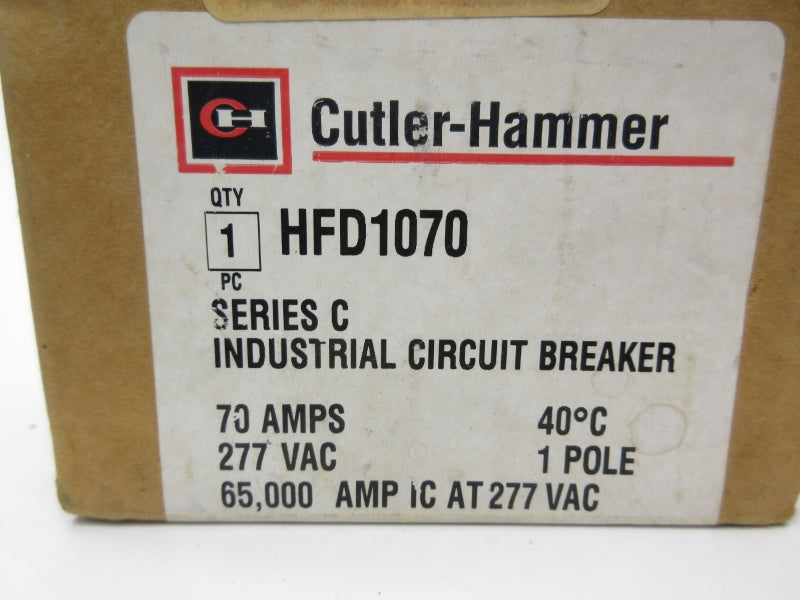 CUTLER HAMMER HFD1070 SER. C 277VAC 70A NSMP
