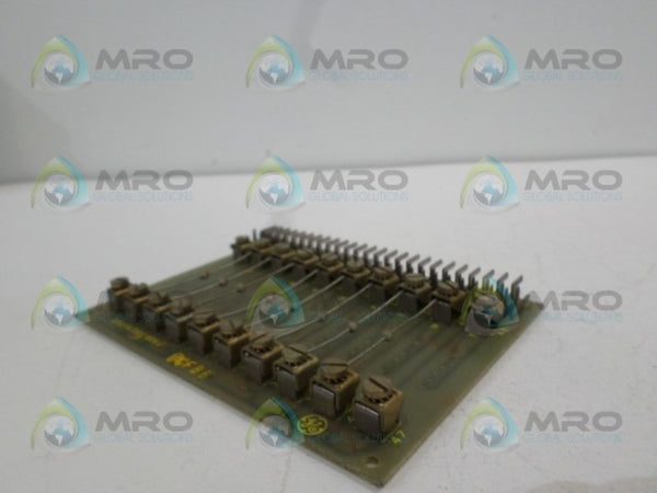 GENERAL ELECTRIC 0207A2500 CONTROL BOARD ASSEMBLY  UNMP