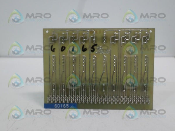 GENERAL ELECTRIC 0207A2500 CONTROL BOARD ASSEMBLY  UNMP