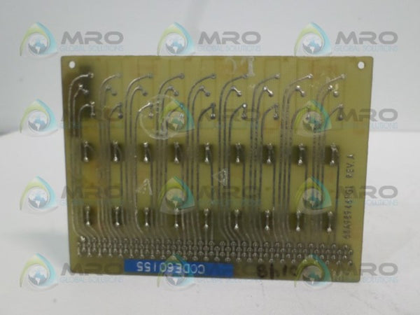 GENERAL ELECTRIC 68A989461G1 CIRCUIT BOARD  UNMP