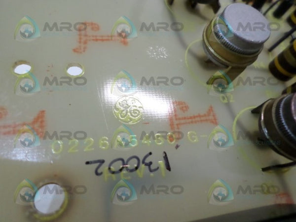 GENERAL ELECTRIC 0226A5480G-1 CIRCUIT BOARD  UNMP