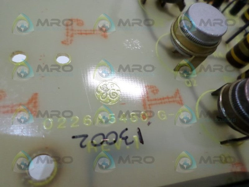 GENERAL ELECTRIC 0226A5480G-1 CIRCUIT BOARD  UNMP