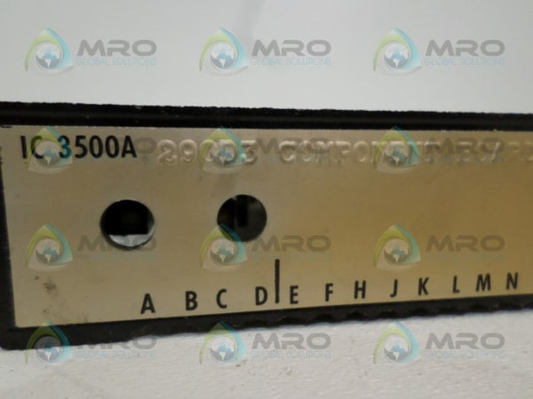 GENERAL ELECTRIC IC3500A290D3 COMPONENT BOARD  UNMP