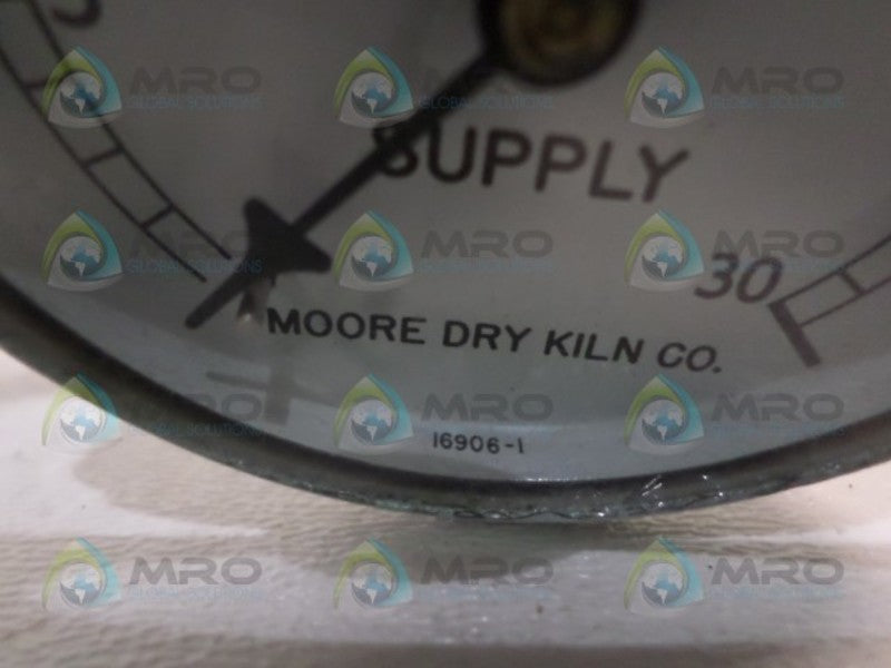 MOORE DRY KILN 16906-1 PRESSURE GAUGE 0-30PSI  UNMP
