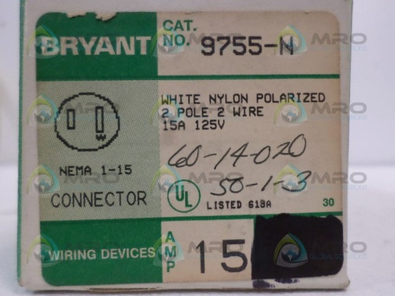 BRYANT 9755-N CONNECTOR  NSNP
