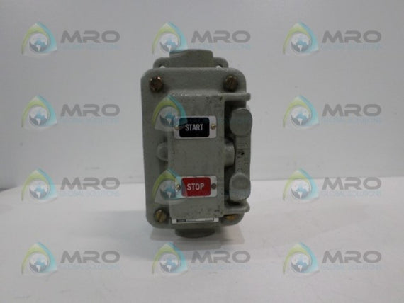 GENERAL ELECTRIC CR2940-NJ202A PUSHBUTTON CONTROL STATION * USED *