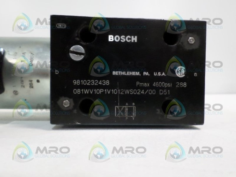 BOSCH 081WV10P1V1012WS024/00-D51 DIRECTIONAL CONTROL VALVE  UNMP