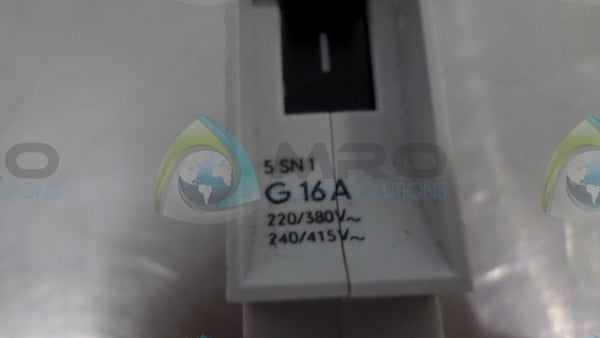 SIEMENS G16A CIRCUIT BREAKER  UNMP