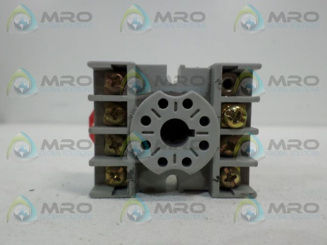 DAYTON 5X852M RELAY SOCKET *NEW NO BOX*