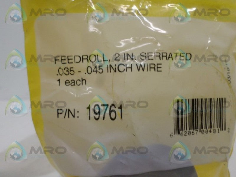 ESAB 19761 FEEDROLL 2IN * NEW IN FACTORY BAG *