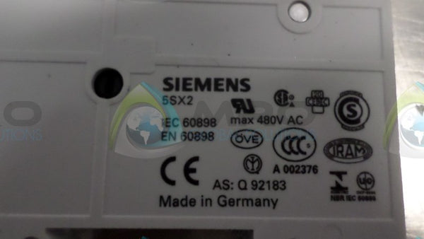 SIEMENS 5SX21 CIRCUIT BREAKER  NSNP