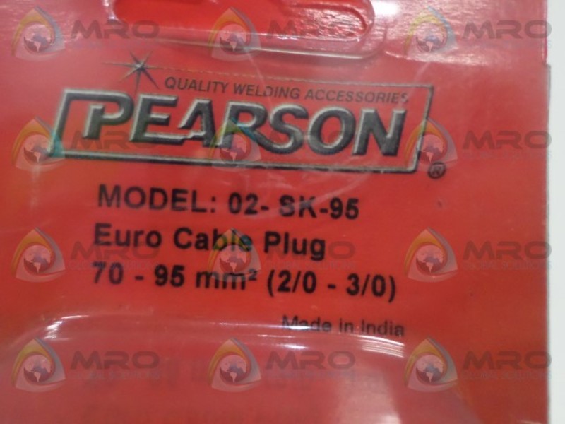 PEARSON 02-SK-95 EURO CABLE PLUG  NSMP