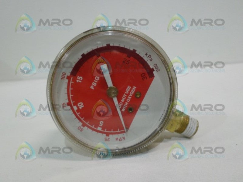 ESAB 999437 PRESSURE GAUGE 0-200PSIG  NSNP
