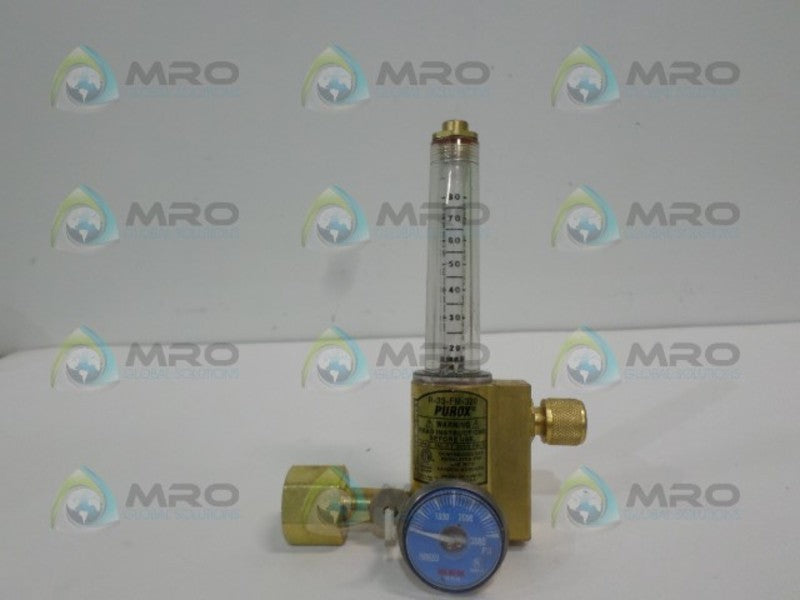 PUROX R-33-FM-320 FLOWMETER REGULATOR  NSNP