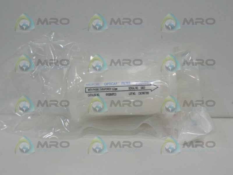 MILLIPORE OPTCAP 4" KVGB04TC3 DISPOSABLE CARTRIDGE  NSMP