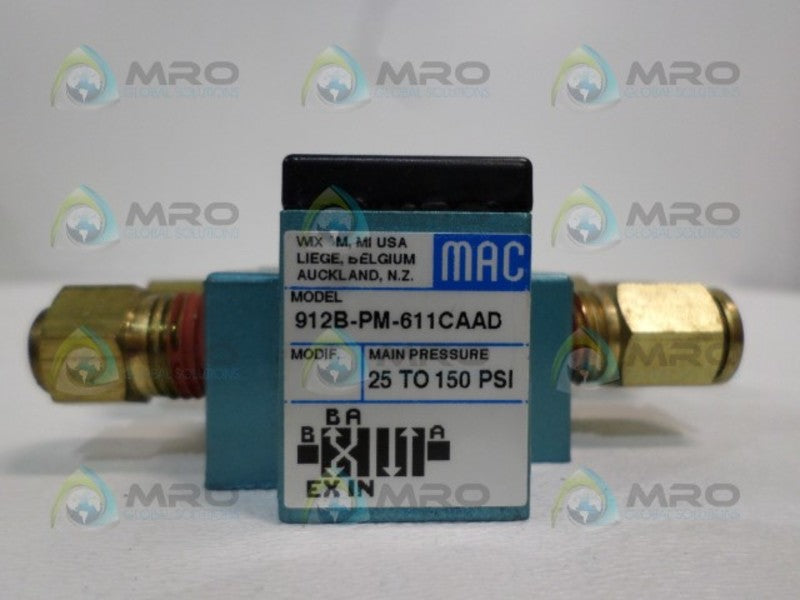 MAC 912B-PM-611CAAD SOLENOID VALVE  UNMP