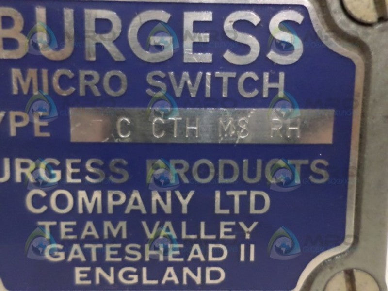 BURGESS C CTH MS RH SWITCH  UNMP
