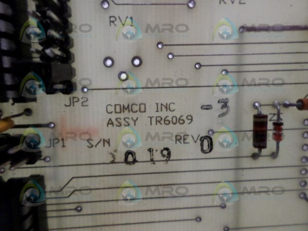 COMCO TR6069 CIRCUIT BOARD  UNMP