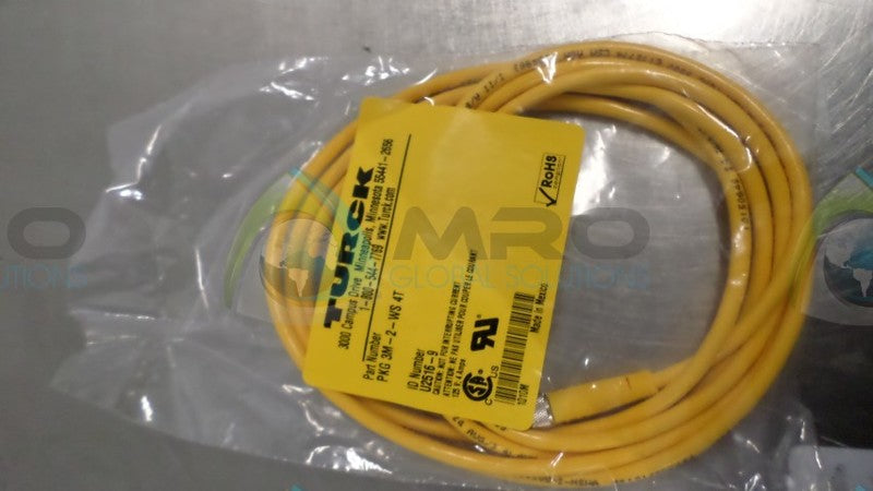 TURCK PKG3M-2-WS4T CABLE CONNECTOR  NSMP