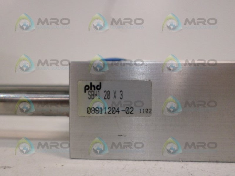 PHD SBH120X3 PNEUMATIC SLIDE VALVE  NSNP