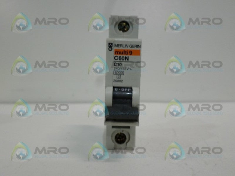 MERLIN GERIN 25802 CIRCUIT BREAKER 10A  UNMP