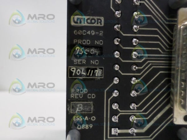 UTICOR 60C49-2 CIRCUIT BOARD  NSNP