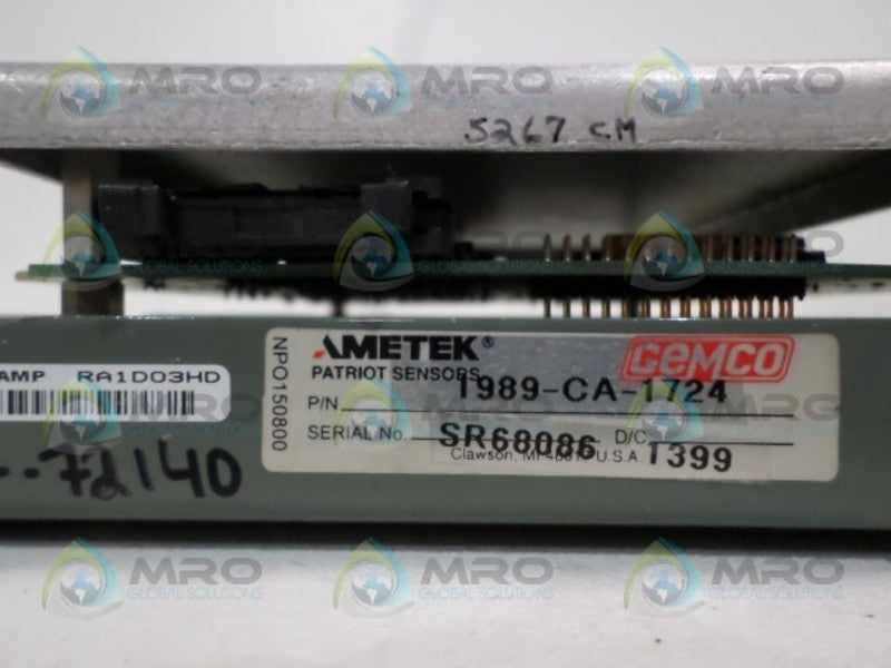 AMETEK 1989-CA-1724 PROGRAMMABLE LIMIT SWITCH  UNMP