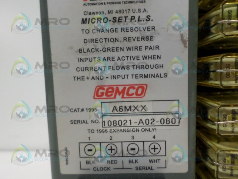 AMETEK 1995-A6MXX PROGRAMMABLE LIMIT SWITCH  UNMP