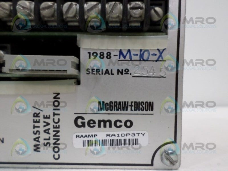 AMETEK 1988-M-10-X (NO KEY)  UNMP
