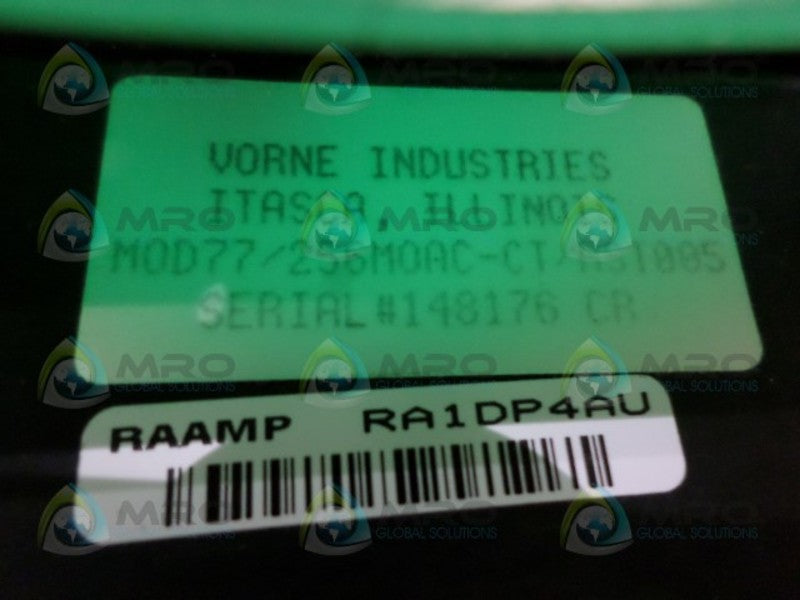 VORNE INDUSTRIES 77/256M0AC-CT/RST005 DIGITAL COUNTER  UNMP