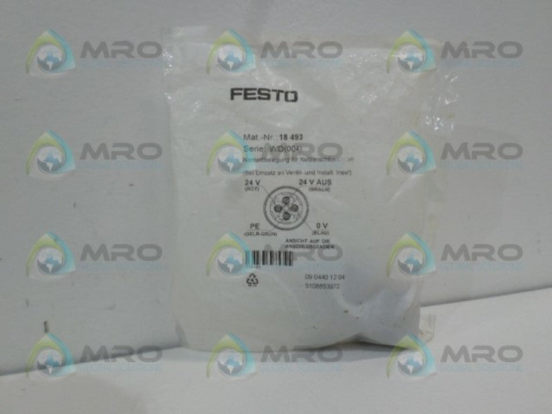 FESTO 18-493 SOCKET CONNECTOR  NSMP