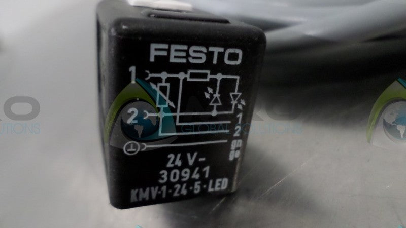FESTO 30941 PLUG SOCKET WITH CABLE  UNMP