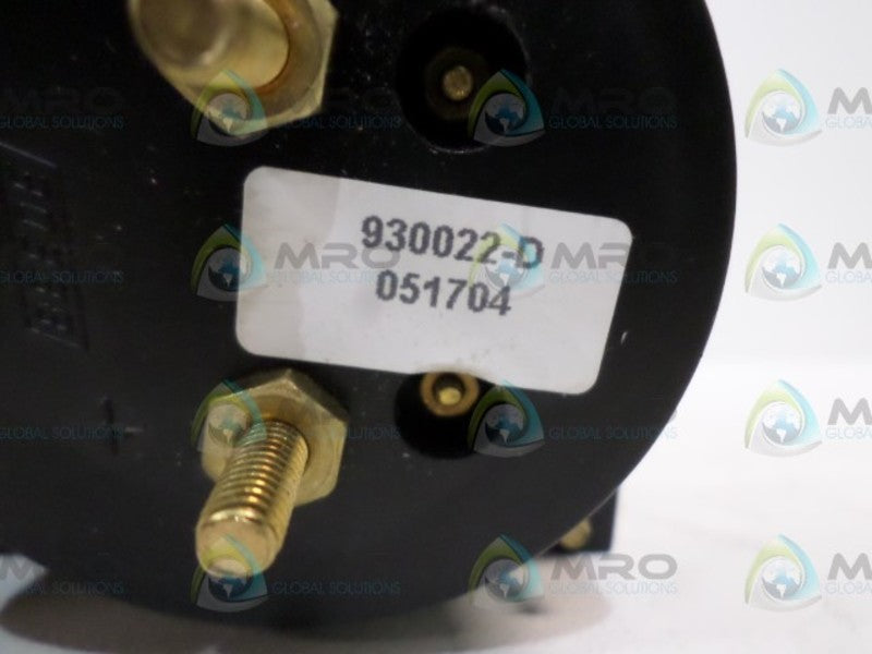 BEEDE 930022-D PANEL METER 0-10 DC AMPS  NSNP