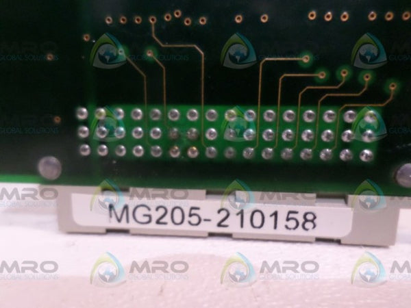 ATR MG205-210158 CIRCUIT BOARD  NSNP