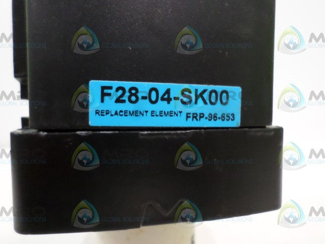 WILKERSON F28-04-SK00 COMPRESSED AIR FILTER (AS PICTURED) *NEW NO BOX*