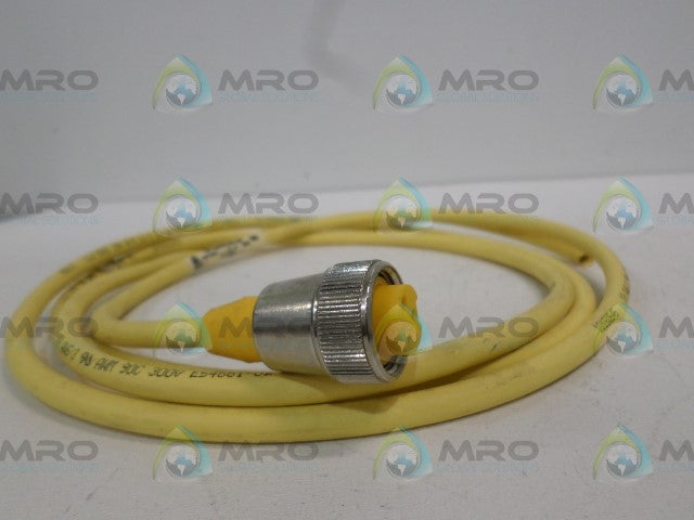 TURCK RKM30-4M/S90 MOLDED CORDSET *USED*