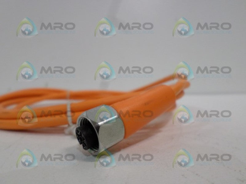 IFM EFECTOR EVT043 CABLE CONNECTOR *NEW NO BOX*