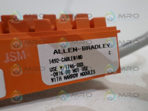 ALLEN BRADLEY 1492-CABLE010D SER. C PREWIRED CABLE WITH CONNECTOR  NSNP