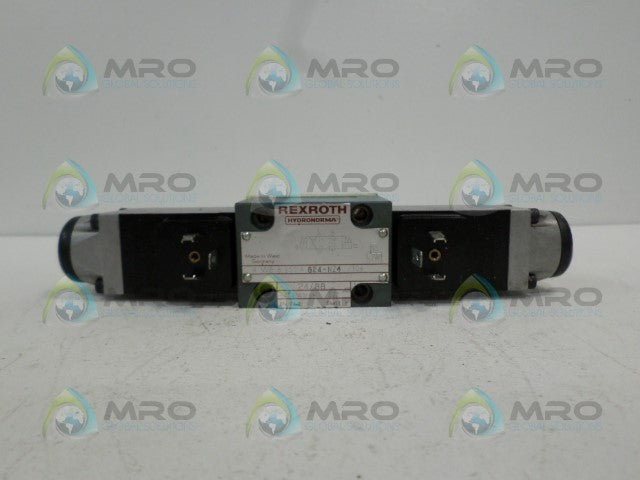 REXROTH 4WE6E51/AG24-NZ4/T06 HYDRAULIC SOLENOID VALVE *USED*