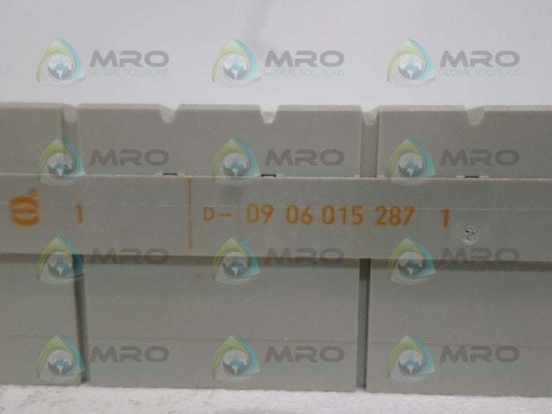 INDUSTRIAL MRO D-0906015287 CONNECTOR *NEW NO BOX*