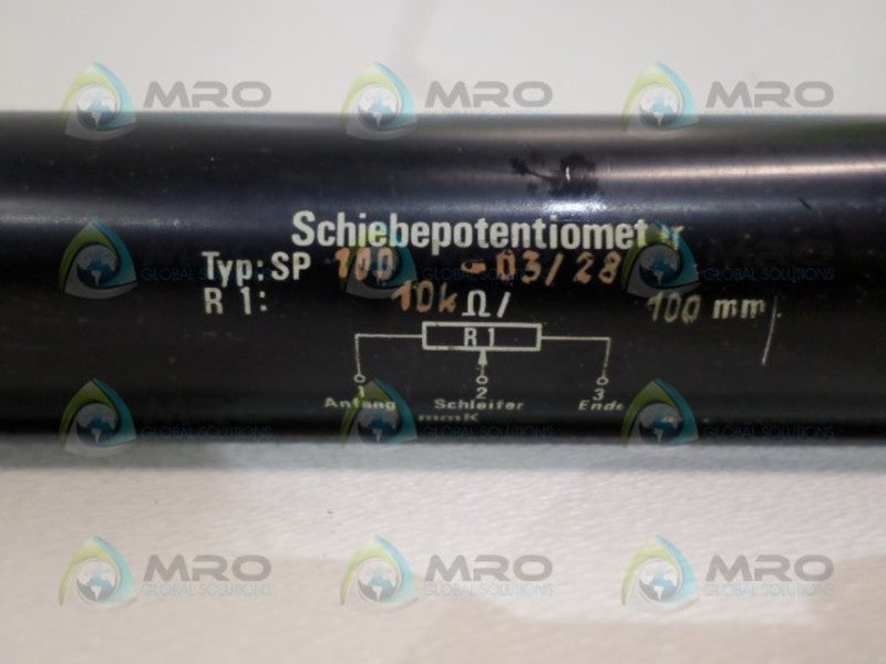 INDUSTRIAL MRO SP100-03-28 SCHIEBEPOTENTIOMETER *NEW NO BOX*