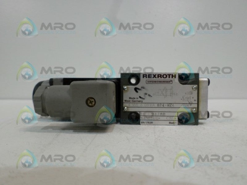 REXROTH 4WE6D51/AG24-VZ4/T06 DIRECTIONAL CONTROL VALVE *NEW NO BOX*