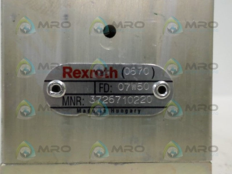 REXROTH 3726710220 SOLENOID VALVE  NSNP
