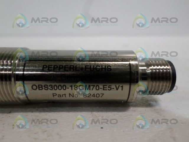PEPPERL FUCHS OBS3000-18GM70-E5-V1 PHOTOELECTRIC SENSOR *NEW NO BOX*
