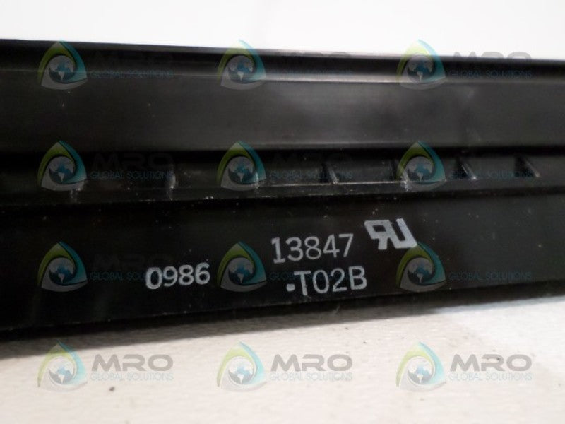 BUSSMANN 13847-T02B-16 TERMINAL STRIP  NSNP
