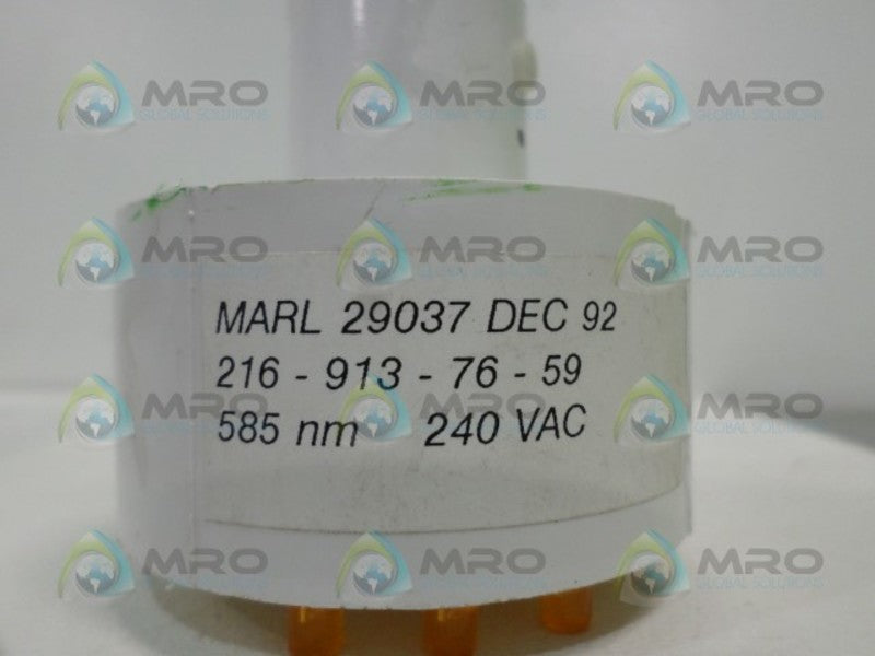 MARL 216-913-76-59 PROCESS LIGHTING CENTRE (AS PICTURED)  UNMP
