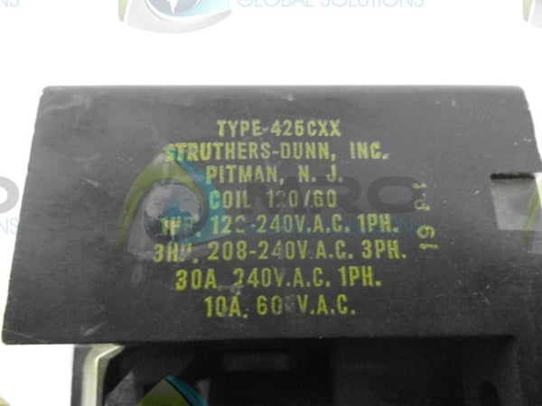 STRUTHERS-DUNN INC. 425CXX RELAY  UNMP