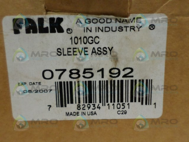 FALK 1010GC 0785192 SLEEVE ASSEMBLY *NEW IN BOX*